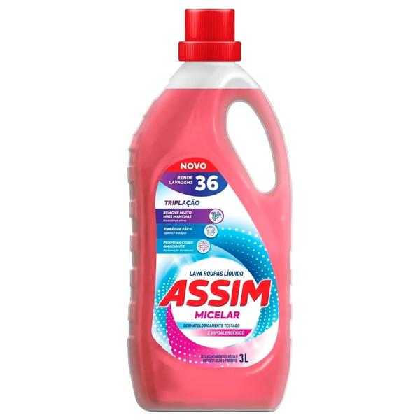 DETERG.LIQ.ASSIM MICELAR 3L