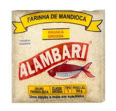 FAR.DE MANDIOCA ALAMBARI BRANCA GROSSA 500G