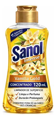 LIMPADOR PERFUMADO CONCENTRADO SANOL VANILA GOLD 120ML