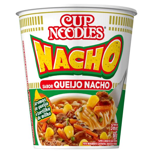 MAC.CUP NOODLES NISSIN QUEIJO NACHO 68G