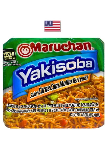 MAC.MARUCHAN YAKISSOBA CARNE C/MOLHO TERIAKI 113G
