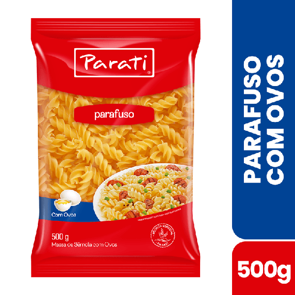 MAC.PARATI C/OVOS PARAFUSO 400G