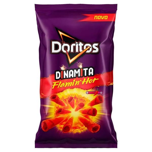 SALG.ELMA CHIPS DORITOS DINAMITA FLAMIN HOT 60G