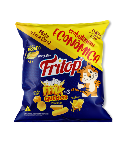 SALG.FRITOP TWIST MIX DE QUEIJO 170G