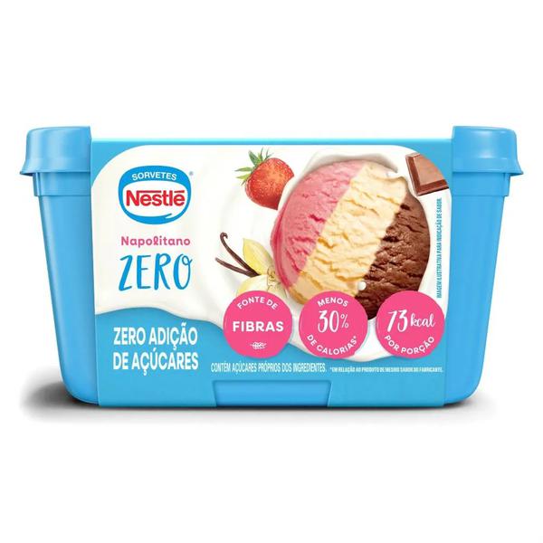 SORV.NESTLE PTE 450G NAPOLITANO ZERO AÇUCAR