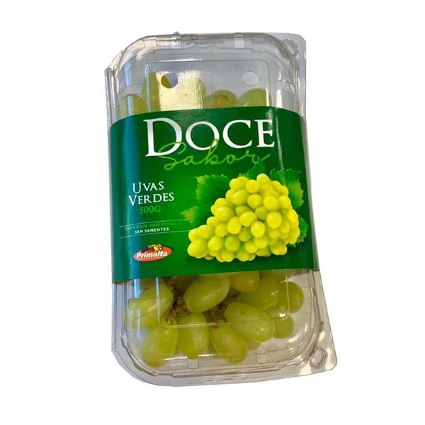 UVA VERDE S/SEMENTE 500G DOCE SABOR