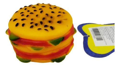 MORDEDOR EM PLAST FORMATO DE HAMBURGUER