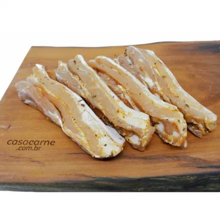 TOUCINHO DE BARRIGA  AO CHIMICHURRI