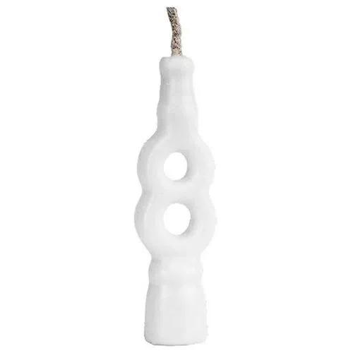 VELA PLASTICA BRANCA N 8