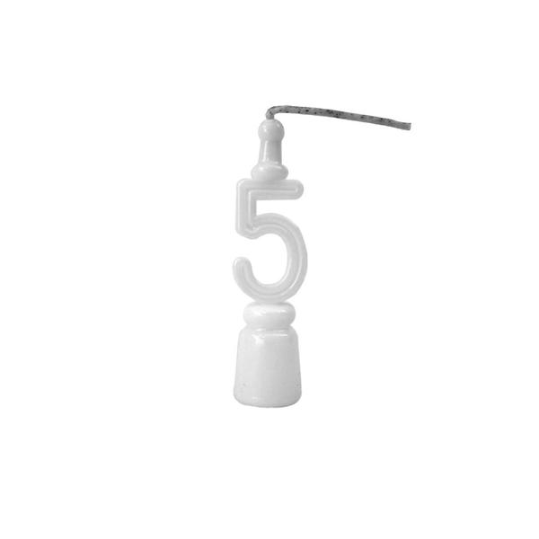 VELA PLASTICA SABOR DE FESTA BRANCA N5
