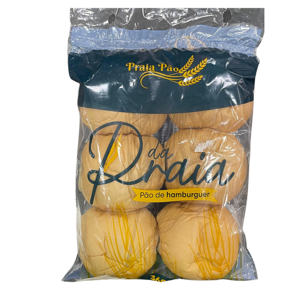 PÃO DE HAMBURGUER PRAIA PAO 360GR