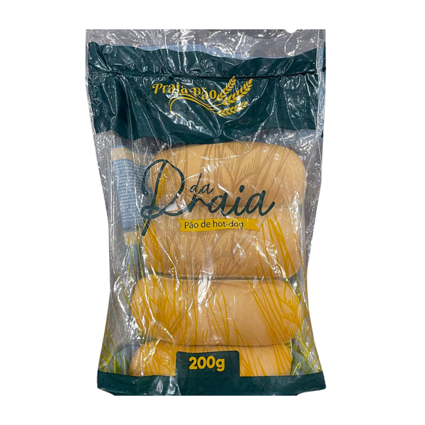 PÃO DE HOT DOG PRAIA PAO 200G