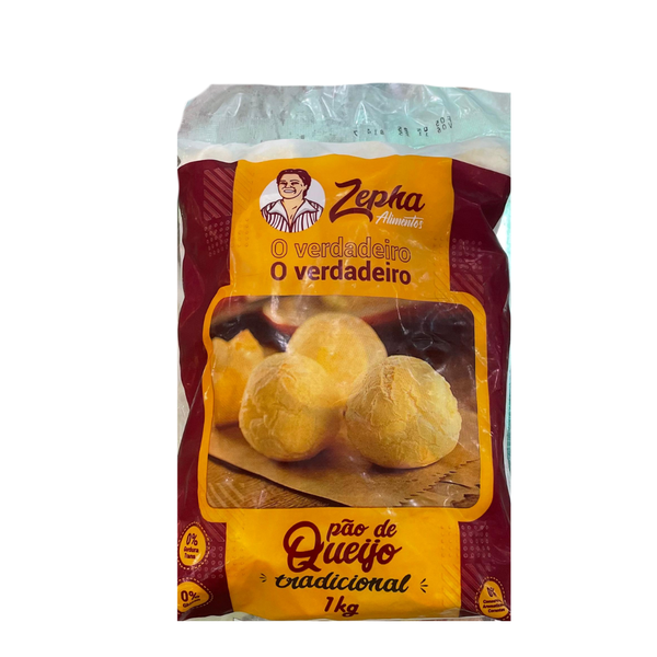 PÃO DE QUEIJO CONGELADO ZEPHA 1KG