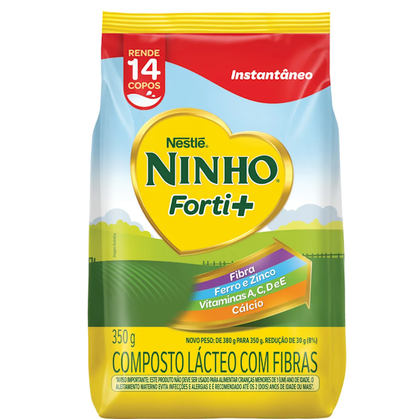 Composto Lácteo Ninho Forti+ Pacote 350g