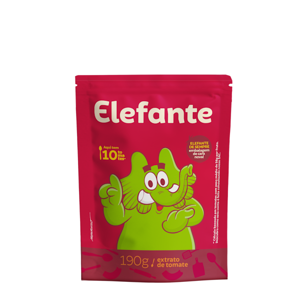 Ext De Tomate Elefante Sachet 190g