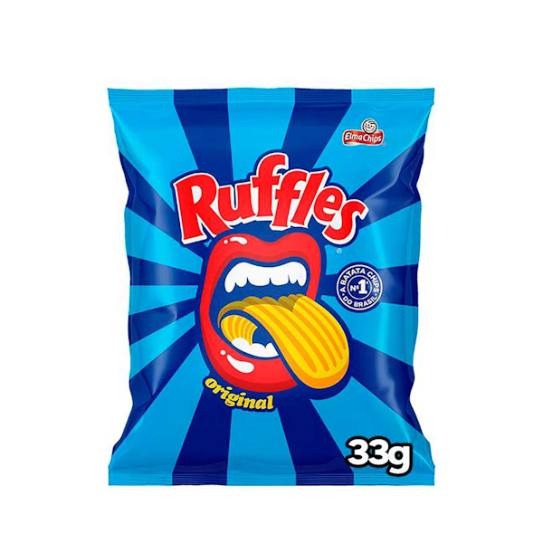 Salg e Chips Ruffles Original 33g