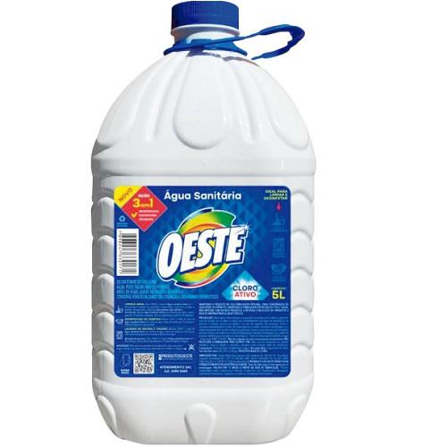 AGUA SANITARIA OESTE 5LTS