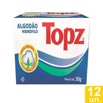ALGODAO TOPZ 50GR CAIXA