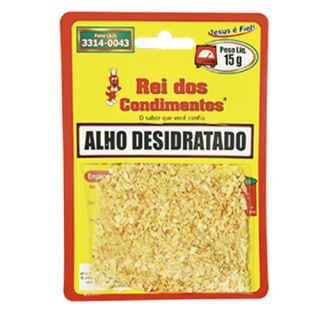 ALHO DESIDRATADO REI DOS CONDIMENTO