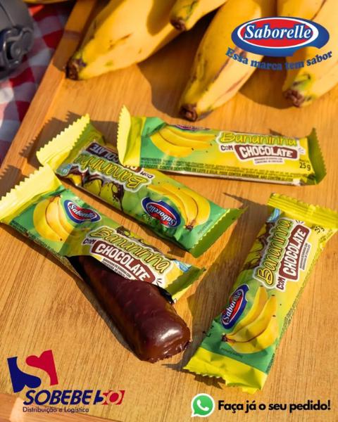 BANANINHA SABORELLE C/CHOC 25G