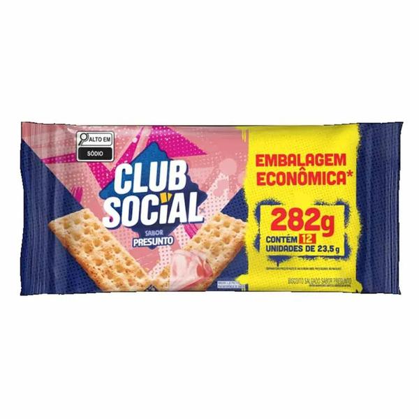 BISCOITO CLUB SOCIAL 282G PRESUNTO