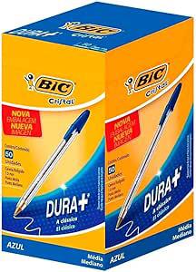 CANETA BIC CRISTAL AZUL 4UN