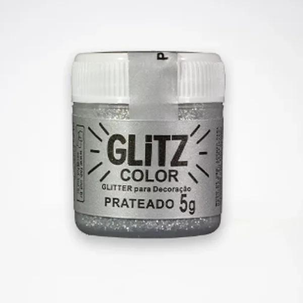 CORANTE GLITTER DESIREE PRATA 5GR