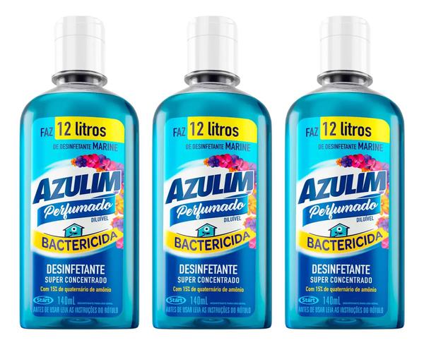 DESINFETANTE AZULIM 140ML MARINE