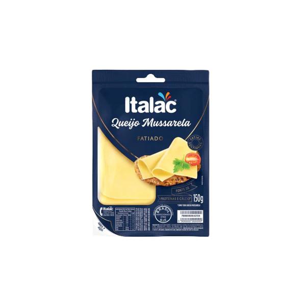 MUSSARELA ITALAC FATIADO 500G
