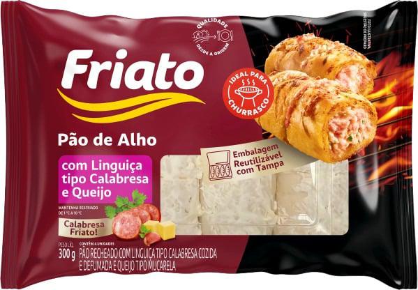 PAO DE ALHO FRIATO CALABRESA 400G