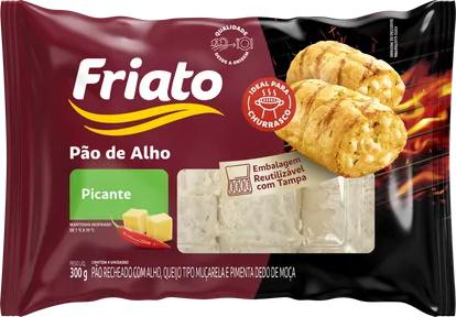 PAO DE ALHO FRIATO PICANTE 300G
