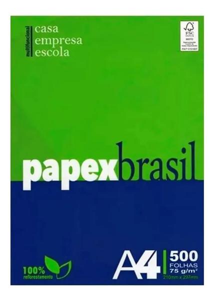 PAPEL A4 PAPEX BRASIL 500F 75G