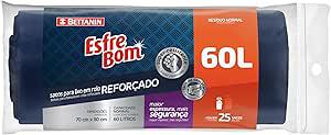 SACO LIXO 60L BRASLIXO 63X80 100UN