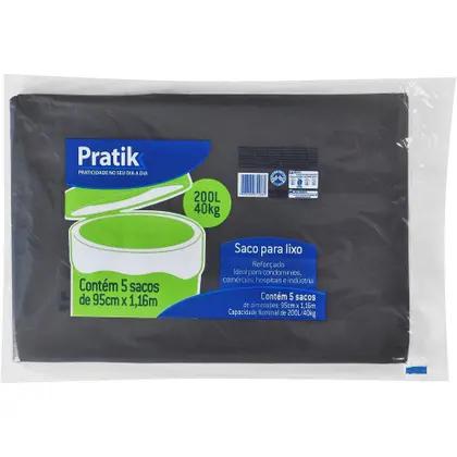 SACO LIXO PRATIK DP 200LT