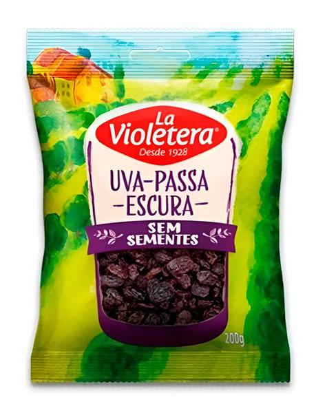 UVA PASSAS LA VIOLETERA S/SEM PRETA