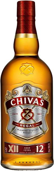 WHISKY CHIVAS REGAL 1L 12ANOS