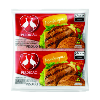 HAMBURGUER PERDIGAO TRADIC UN 56G