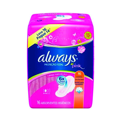 ABSORV.ALWAYS PINK NOT CA SV L16P14