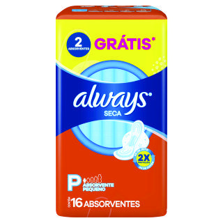 ABSORV.ALWAYS SUPER PROT CA 16UN SECO