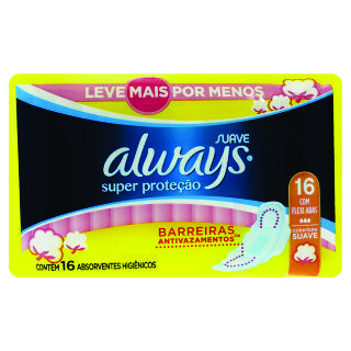 ABSORV.ALWAYS SUPER PROT CA 16UN SUAVE