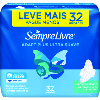 ABSORV.SEMPRE LIVRE ADAPT PLUS CA SV 32UN