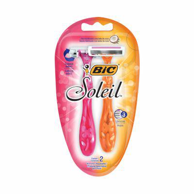 APAR.BARB BIC SOLEIL 2X1 ROSA LARANJA