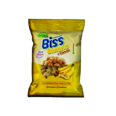 BISC.OSHO BISS 90G BANANA CANELA