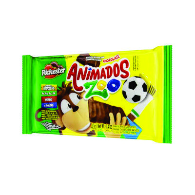 BISC.RICHESTER ANIM ZOO COB CHOC 40G