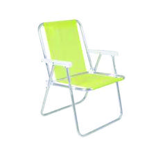 CADEIRA MOR ALTA ALUM NEON AMARELA R.2042