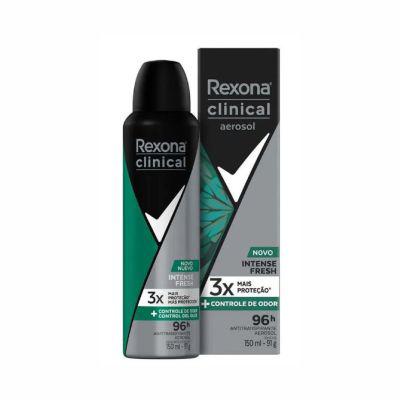 DES.AERO REXONA CLINICAL 150ML INTENSE FRESH