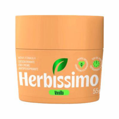 DES.CR HERBISSIMO PT 55G VANILLA
