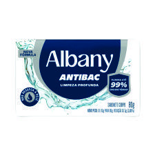 SAB.ALBANY SUAVE 85G AZUL ANTIBAC