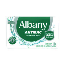 SAB.ALBANY SUAVE 85G VERDE ANTIBAC