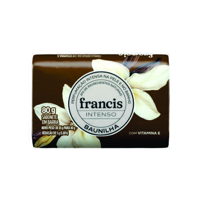 SAB.FRANCIS INTENSO 80G BAUNILHA